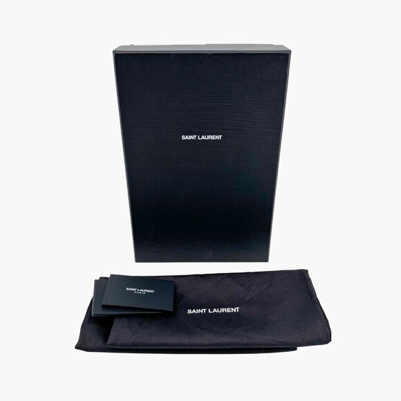 Saint Laurent Dune 110 Brown Patent Pumps Slingback High Heels Size 38 US 8 - Picture 2 of 15